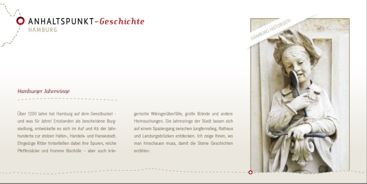 Flyer Werbetext Anhaltspunkt Hamburg